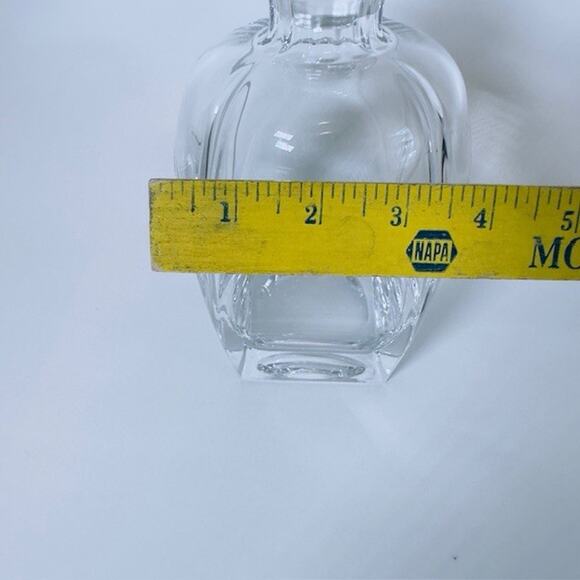 Bombay Company Heavy Crystal/Clear Glass Decanter w/Stopper Lid Barware - Picture 13 of 16